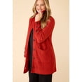 thumbnail image 3 of Catherines Women's Plus Size Cashmiracle; Buttonfront Cable Cardigan, 3 of 5