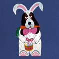 thumbnail image 2 of CafePress - Basset Hound Easter Bunny Maternity T Shirt - Maternity Dark T-Shirt, 2 of 3