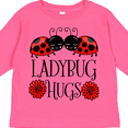 thumbnail image 4 of Inktastic Ladybug Hugs Cute Pair of Ladybugs Boys or Girls Long Sleeve Toddler T-Shirt, 4 of 5