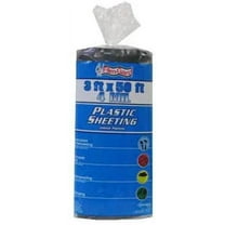 BERRY PLASTICS Corp 626154 4 Mil Sheeting, 3" x 50", Black