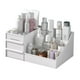 thumbnail image 1 of caja de plástico para maquillaje, caja organizadora de joyas, caja de almacenamiento para maquillaje, caja de cosméticos para regalo de con cajones (talla grande(blanco)-35.5*22*16cm), 1 of 5