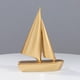 thumbnail image 4 of Figura moderna coleccionable, escultura artística, adorno, estatua para escritorio de hotel, sala de estar Dorado, 4 of 9