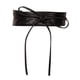 thumbnail image 3 of Cinturón ancho elegante de cuero sintético, cintura flexible y cómoda. Negro, 3 of 4