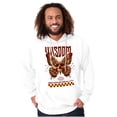 thumbnail image 5 of Gothic Wisdom Reality Skull Butterfly Hoodie Sweatshirt Women Men Brisco Brands S, 5 of 6