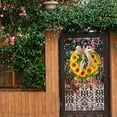 thumbnail image 7 of Wreath - Home Brand - Festival Wreath Hanging Sunflower Door Wreath For Front Door Wreath For Front Porch Decor 15.75 Inch - 1 Bee Festival Flower Wreath Hanging Sunflower Door Wreath, 7 of 7