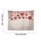 thumbnail image 3 of Christmas Day Decoration Background Cloth Peach Velvet Fabric Wall Decoration Painting Tapestry, 3 of 6
