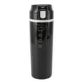 thumbnail image 2 of Hervidor Eléctrico De Viaje Para Coche, Taza Calefactora Portátil De Acero Inoxidable PP Negra Segura De 500ml A Prueba De Fugas Para Camión, 2 of 7