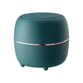 thumbnail image 2 of Mini cubo de basura de escritorio, cubo de basura redondo tipo prensa con tapa, basura pequeña de plástico verde Rojo Verde Cocina, Decoración y Otros, 2 of 5