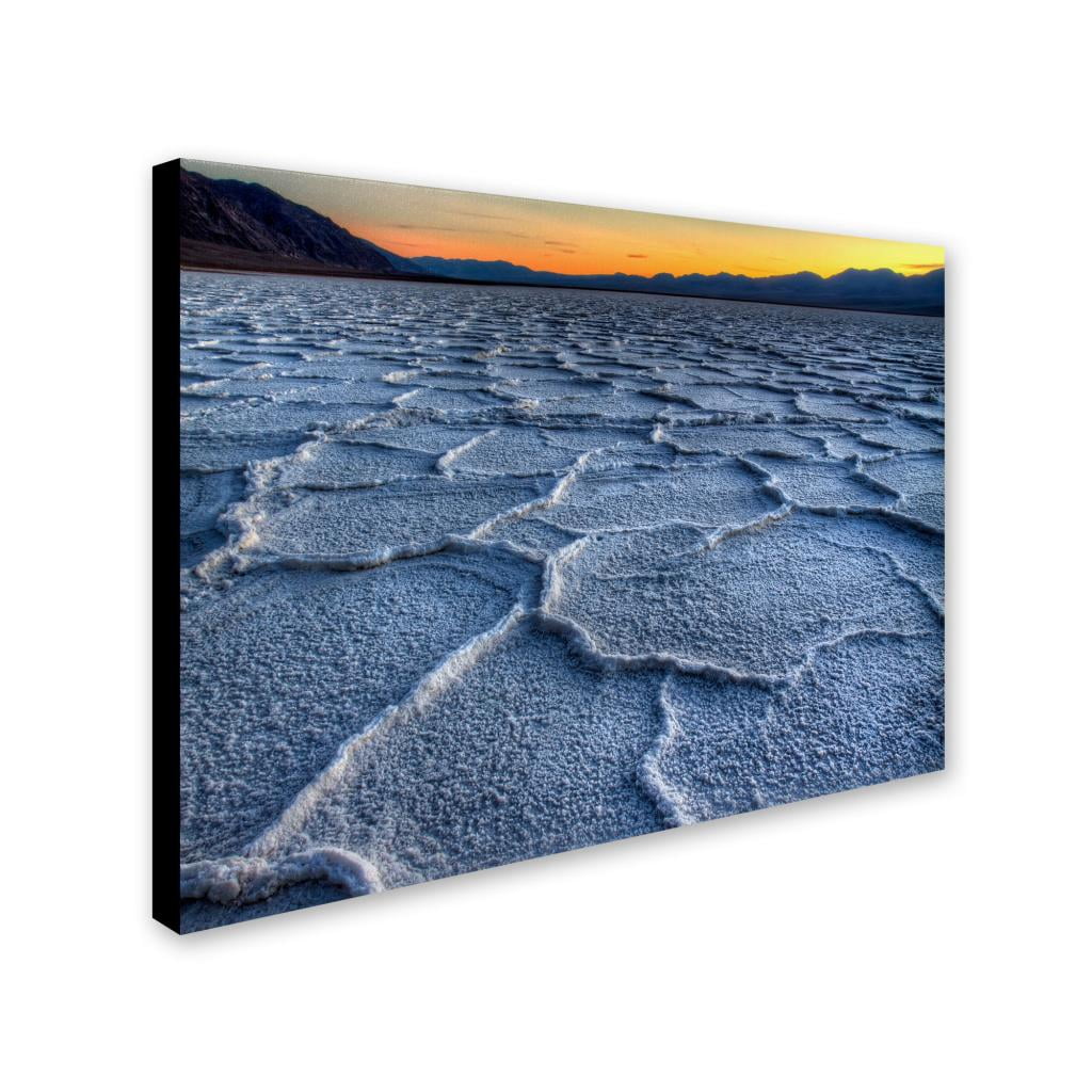 Trademark Fine Art 'Badwater' 30" x 47" Canvas Art