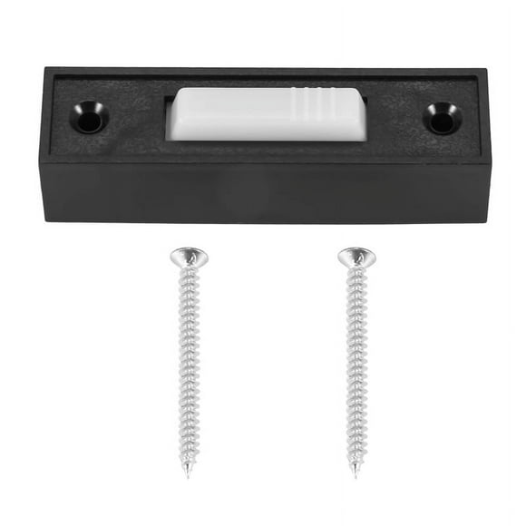 Universal Garage Door Opener Switch 41A4166 Wired Lighted Wall Mounted Push Button Black with White Center Button