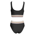 thumbnail image 4 of WILLBEST Traje de Baño con Curvas conjuntos de Bikini para Mujer Trajes de Baño deportivos de Dos Piezas de Cintura Alta Trajes de Baño de Corte Alto, 4 of 4