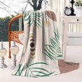 thumbnail image 2 of Boho Bohemian Art Blanket,Comfortable Soft Flannel Throw Blanket,All Season,Warm Lightweight Blankets for Sofa Bed Couch Living Room Chair,60"x80"(150x200cm), 2 of 3