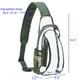 thumbnail image 2 of Bandolera gdbis de PVC transparente impermeable para estadio verde, 2 of 8