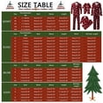 thumbnail image 3 of Pyjamas de Noël Assortis pour la Famille, Tenues Assorties Colorées pour un Style Familial Cohésif (Rouge), 3 of 4