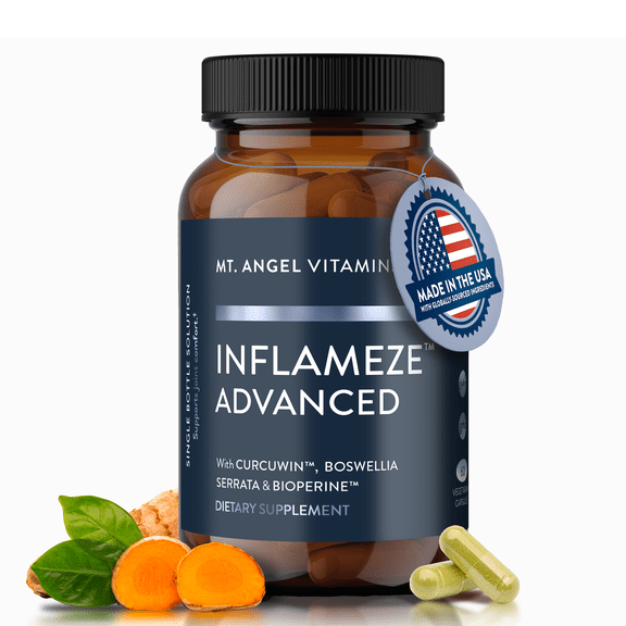 Mt. Angel Vitamins - Inflameze Advanced Herbal Complex - 60 Capsules