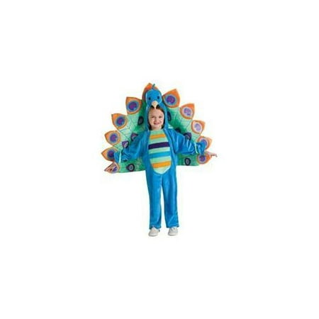 Colorful Peacock Jumpsuit Costume Baby Jumpsuit 0-6 Months