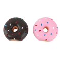 thumbnail image 1 of Lot de 2 jouets interactifs en latex pour chiens, en forme de beignet, pour le nettoyage des dents, la protection contre la mastication et la morsure, 1 of 4