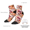 thumbnail image 6 of Naloa Gnomes With Coffee Ankle Socks for Women Non Slip Socks No Show Socks Classic Low Cut Casual Socks Casual Socks, 6 of 7