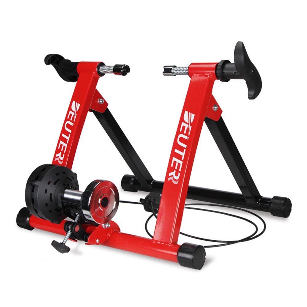 Stationary Trainer Bike Indoor Bicycle Exercise Stand Foldable Training Rack