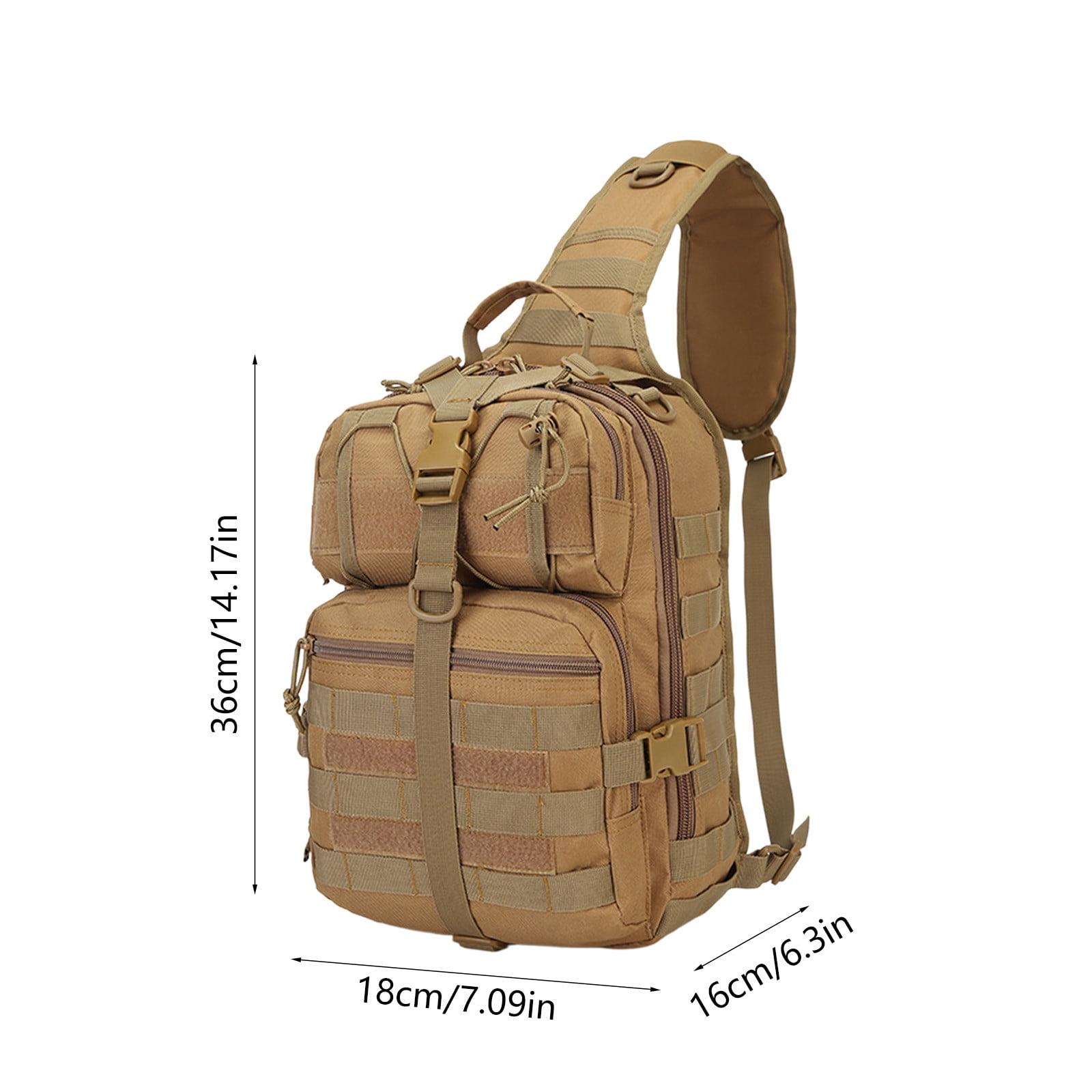 Dry Bag Backpack Style Shoulder Bag Waterproof Crossbody Bag 36x18x3cm Large Capacity Multifunctional for Men