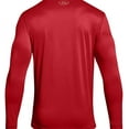 thumbnail image 2 of Under Armour 1376843 Men's Team Tech Long-Sleeve T-Shirt - Red White, 2 of 2