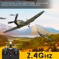 thumbnail image 3 of 2.4G 4CH Remote Control Airplane Spitfire 761-12 Aircraft RC Toys EPP Foam Glider 6-Axis 400mm Wingspan, 3 of 11