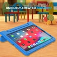 thumbnail image 5 of Kids Case for iPad 10th Generation 10.9 inch 2022, TECH CIRCLE Shockproof Light Weight Covertible Handle Stand 10.9” iPad 10th Generation Protective Case for Kids Toddlers Boys, Blue, 5 of 5