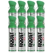 (8 pack) Boost Oxygen Portable Canned Oxygen, Natural, 10L