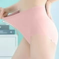 thumbnail image 6 of Annhoo Seamless Underwear for Women Casual High Waisted Full Coverage Panties Comfy Breathable No Show Briefs, 6 of 8