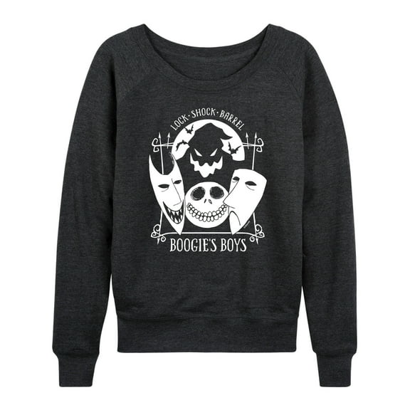 The Nightmare Before Christmas - Boogies Boys - Women's Lightweight French Terry Long Sleeve Shirt