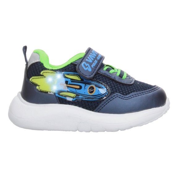 Tenis Vavito Niño Bebé Rocket Azul Marino Deportivo T12-15 verde 12.5 MX