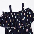 thumbnail image 5 of Odeerbi 2025 Toddler Kids Baby Girl Summer Vacation Dress Suspender Skirt Floral Dress, 5 of 9