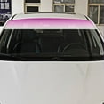 thumbnail image 3 of Car Sun Visor Strip Tint Film Front Windshield UV Shade Banner Accessories, 3 of 8