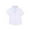 White, variant on TAIAOJING Toddler Summer Girls Child Primary School Students' Short Sleeve Puff Sleeved V-Neck White Shirt Versatile Casual Performance Outfits Sets School Tops Comfort 14-15Y