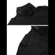 thumbnail image 4 of Chaqueta Utilitaria de Otoño para Mujer: Cuello Alto, Color Liso, Corte Holgado, de Cremallera y Múltiples Bolsillos Negro L, 4 of 8