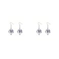 thumbnail image 2 of sweethay Pendientes de bola de discoteca, elegante, collar colgante de oreja, joyería estética, accesorios de disfraz de fiesta de baile de Type1 NO1, 2 of 6