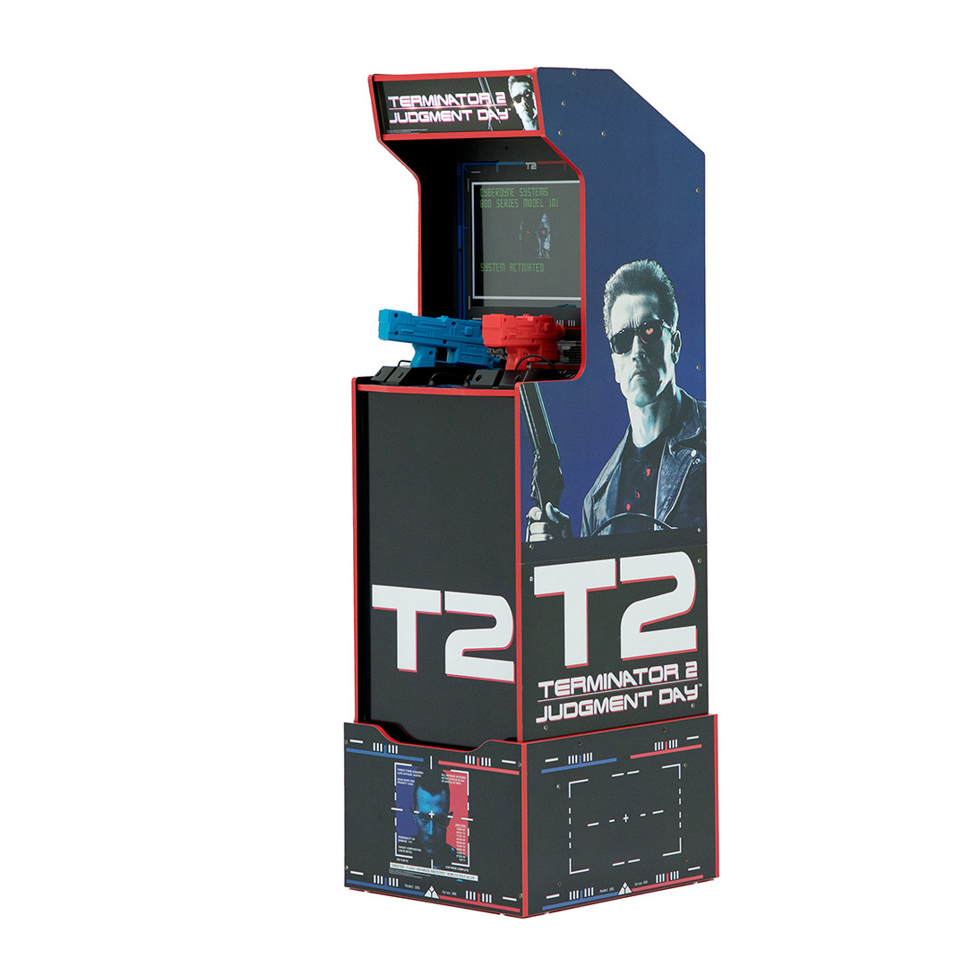 Arcade1Up - Terminator 2: Judgment Day With Riser and Lit Marquee, Arcade Game Machine - image 3 of 13