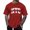 A-Red300, variant on JAJAHO Men Letter Graphic Tee Summer Oversized T Shirt Short Sleeve Crew Neck Baggy Streetwear Stylish Tops