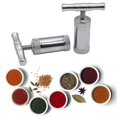 thumbnail image 4 of Ginger Press Ergonomic Handle Detachable High Strength Leakproof Easy to Squeeze Multipurpose Zinc Alloy T-Shaped Garlic Crusher Press Tool-rx, 4 of 5