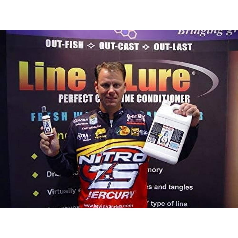 does kevin vandam's line and lure conditioner for ice fishing KVD | Line Conditioner Spray your Freshwater or Saltwater Fishing Reel, Rod and Tackle Kit is a must Product Testing KVD Line And