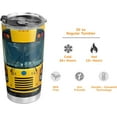 thumbnail image 5 of 20oz Birthday Gifts for Men, Dad, Son, Daughter - Valentines Day Gifts for Him - Back to School Gifts for Kids - Bus Driver Gifts - School Bus Tumbler Cup, Travel Coffee Mug with Lid, 5 of 6
