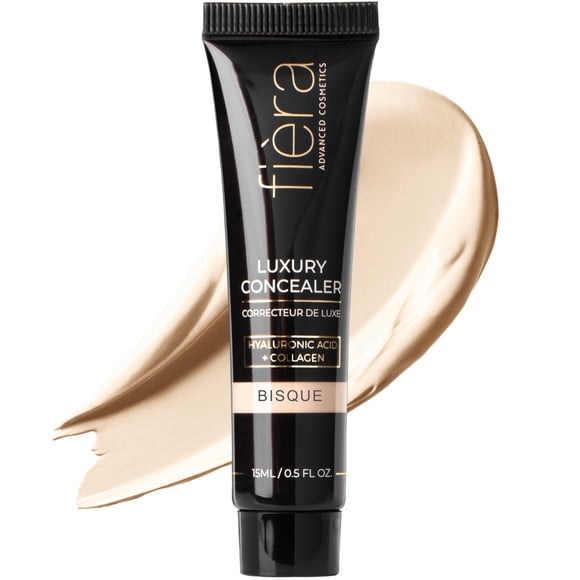 Corrector de lujo Fi�ra con propiedades antienvejecimiento: cobertura durante todo el d�a para ojeras, l�neas finas, arrugas y manchas - Bisque, 0.5