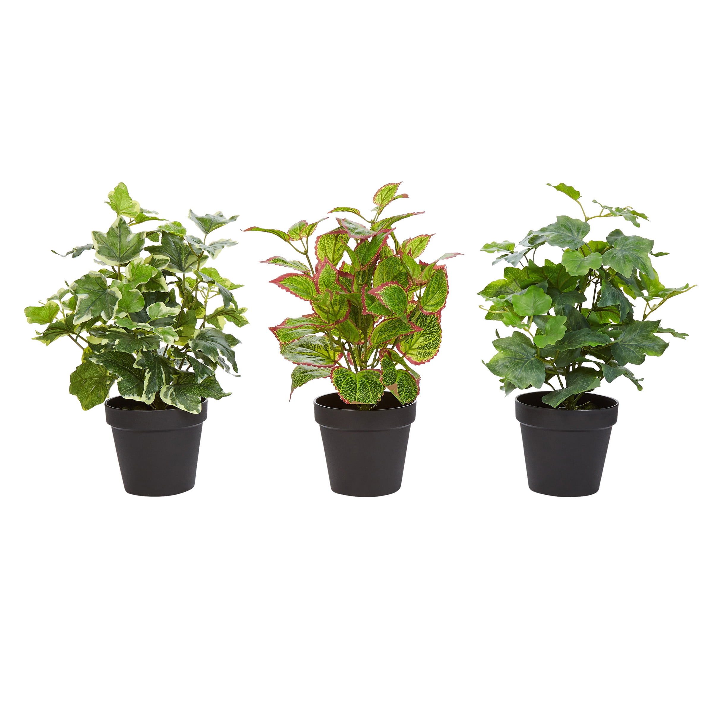 Pure Garden Faux Foliage Assorted Lifelike Plastic Greenery