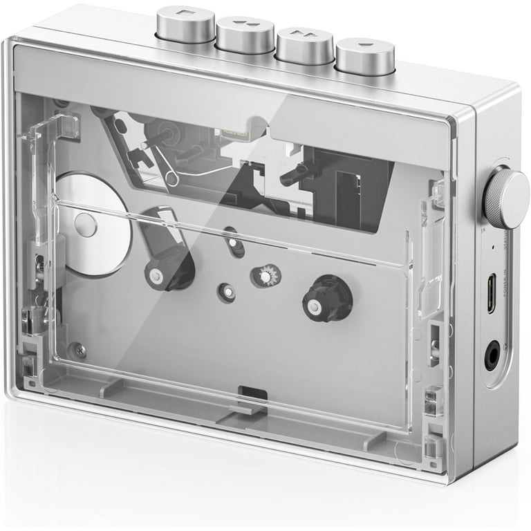 FiiO CP13 Cassette Player, Transparent, 1800mAh, 13+ hrs - Walmart.com