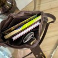 thumbnail image 1 of Bolso de hombro de cuero para mujer, bolso con hebilla Decora para las axilas, bolso de compras versátil para chica, 1 of 7
