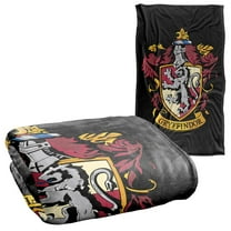 Harry Potter Gryffindor Crest Black Silky Touch Super Soft Throw Blanket 36" x 58"