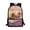 Running Horses Purple Flower Field, variant on Uourmeti High Quality 17 Inch School Backpack for Travel Camping, Universal Matching Lightweight Modern Design Daypack, Cow Flowers
