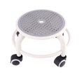 thumbnail image 2 of Tabouret Bas Roulant Rond Tabouret Mini Mobile, Grande Capacité de Poids, Respirant et Confortable, Design Multifonctionnel, Apparence Élégante Protège Vos Genoux pour la Maison, 2 of 7