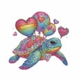 thumbnail image 1 of TIELUTT 1 PC Painting DIY Painting Cute Turtle Eternal Design Friendship Interaction Rhinestone Painting Dot Painting Kits for Adults Painting Crafts for Adults Painting Dots Bead Painting Kits, 1 of 6