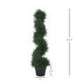 thumbnail image 3 of Outsunny Artificial Cedar Tree Fake Plant in Pot Indoor Décor 3FT, 3 of 10